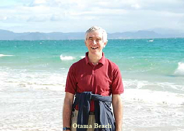 Steven at Otama Beach