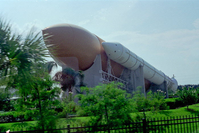 Space Shuttle Booster Rockets