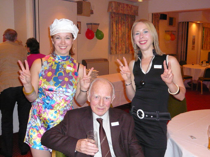 Laura, Pete and Rebecca