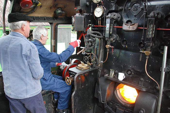 At the Controls