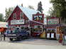 Downtown Talkeetna - Nagley's Store, West Rib and Visitor Centre